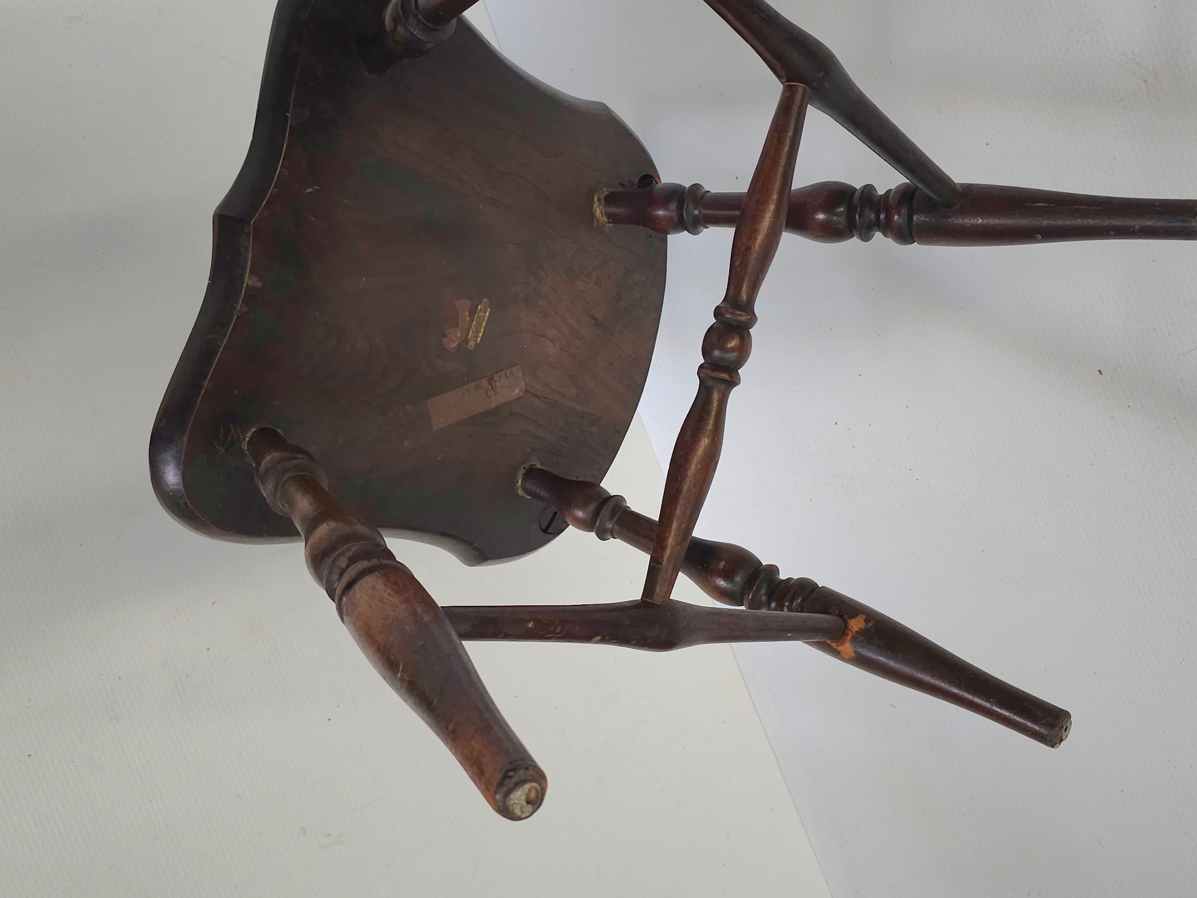 Paire de chaises d'appoint en acajou du XIXe siècle, de style champêtre anglais en vente 3