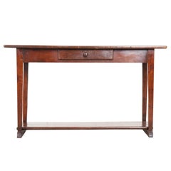 19th Century English Country Oak Server