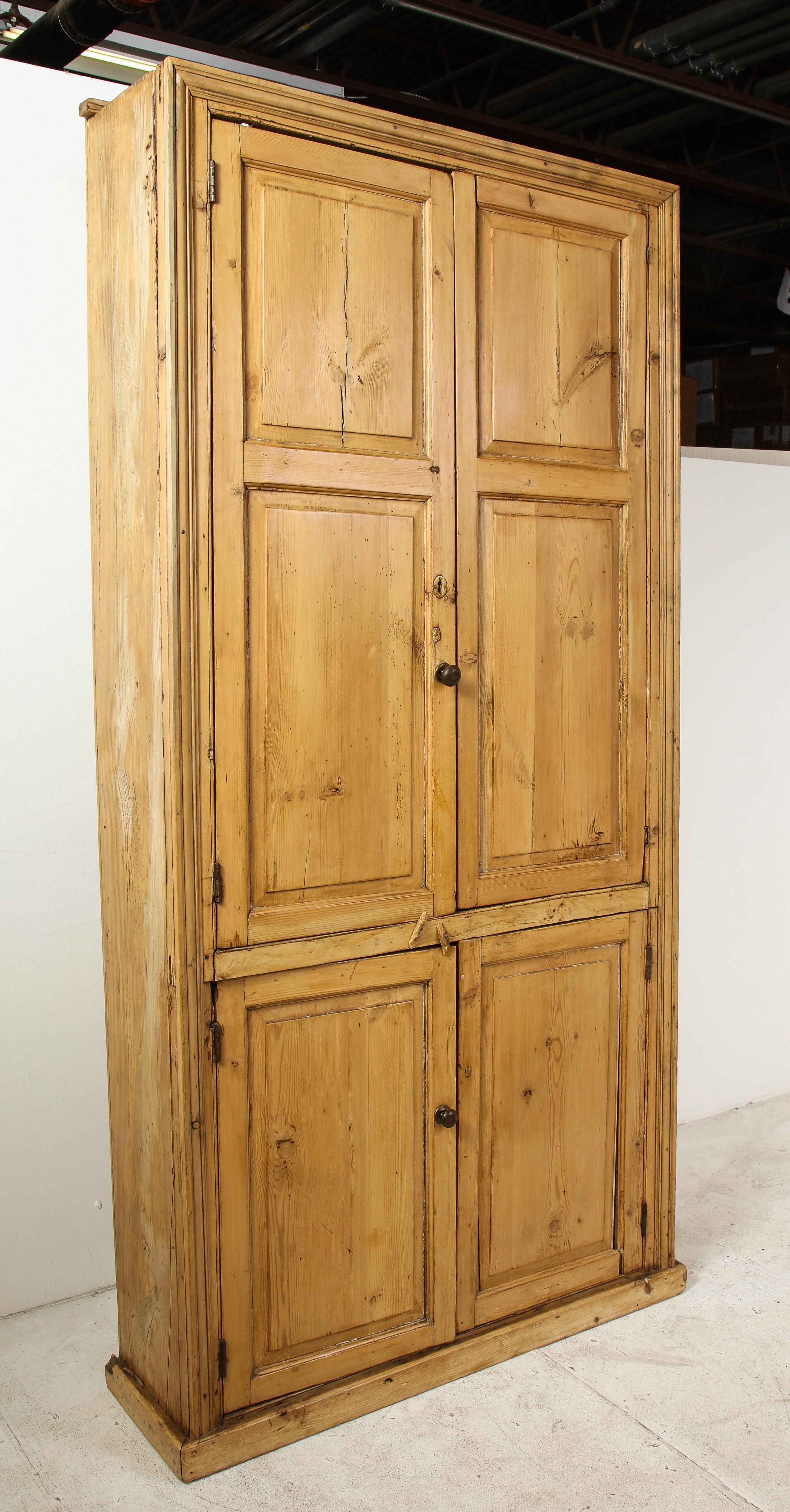 19th Century English Country Pine Bookcase 4