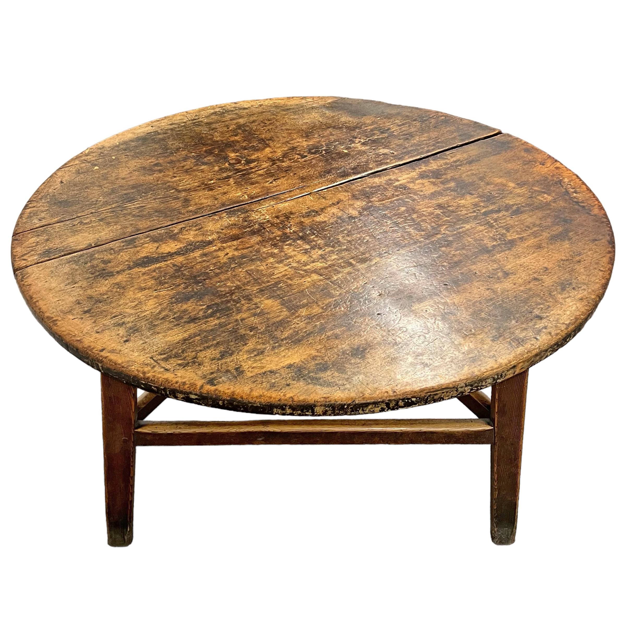 Hand-Crafted Rather Large 19th Century English Cricket Table For Sale