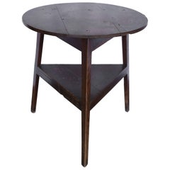 Antique 19th Century English Cricket Table