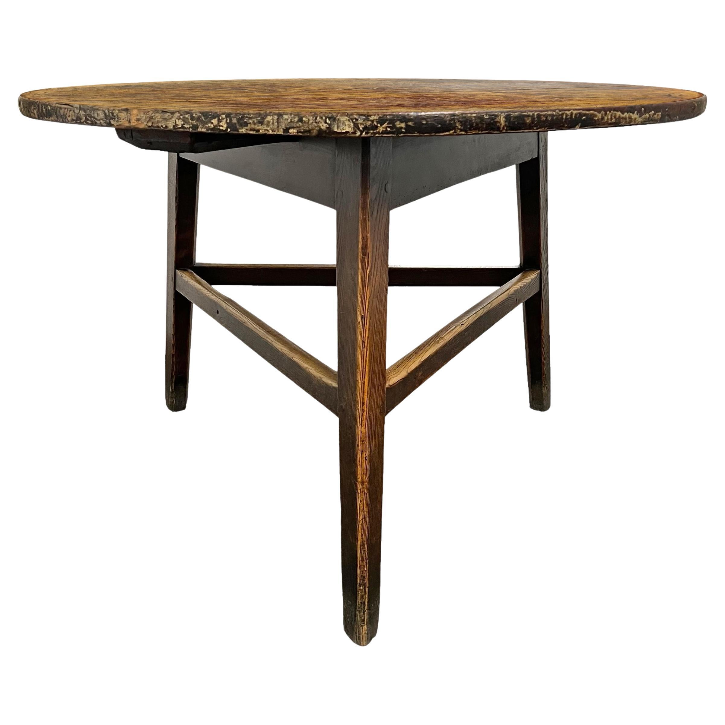 Rather Large 19th Century English Cricket Table For Sale