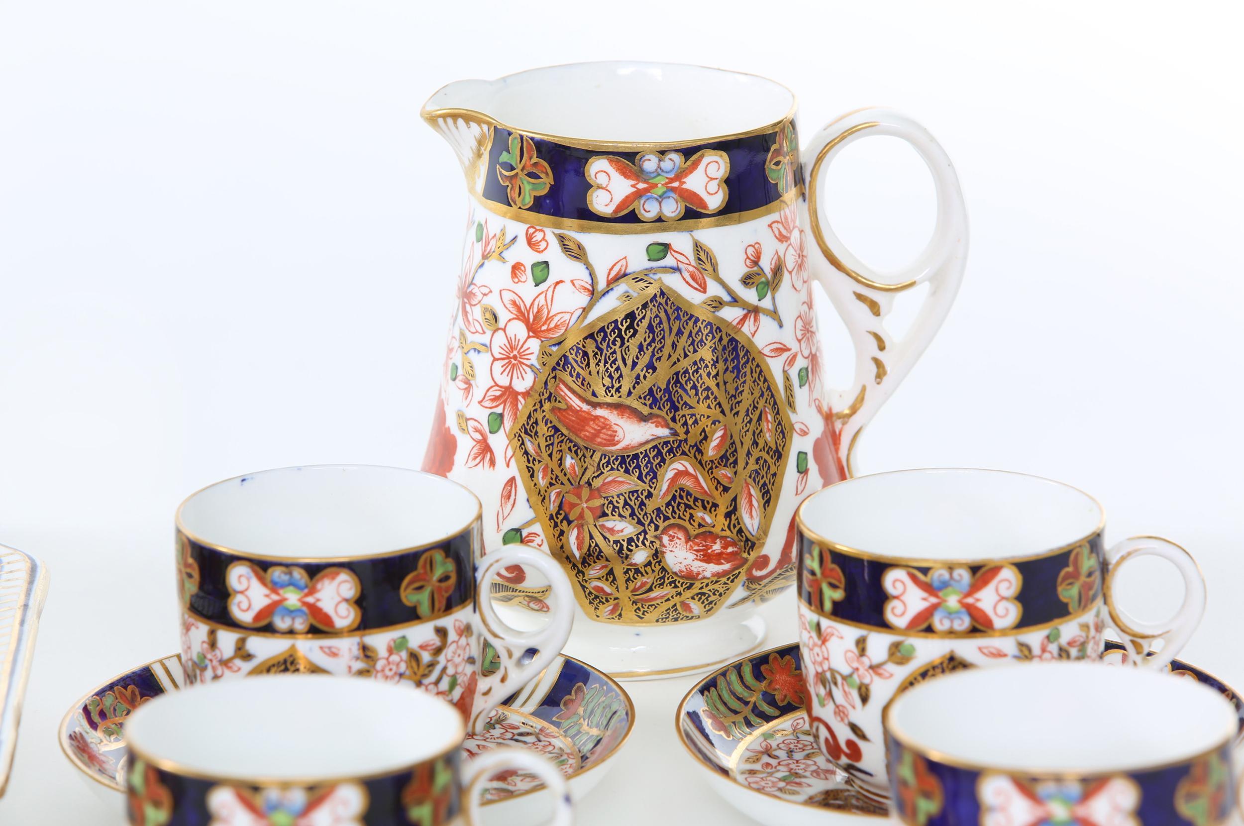19th Century English Crown Derby Service for Ten People For Sale 5