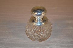 19th Century English Crystal Perfume Bottle