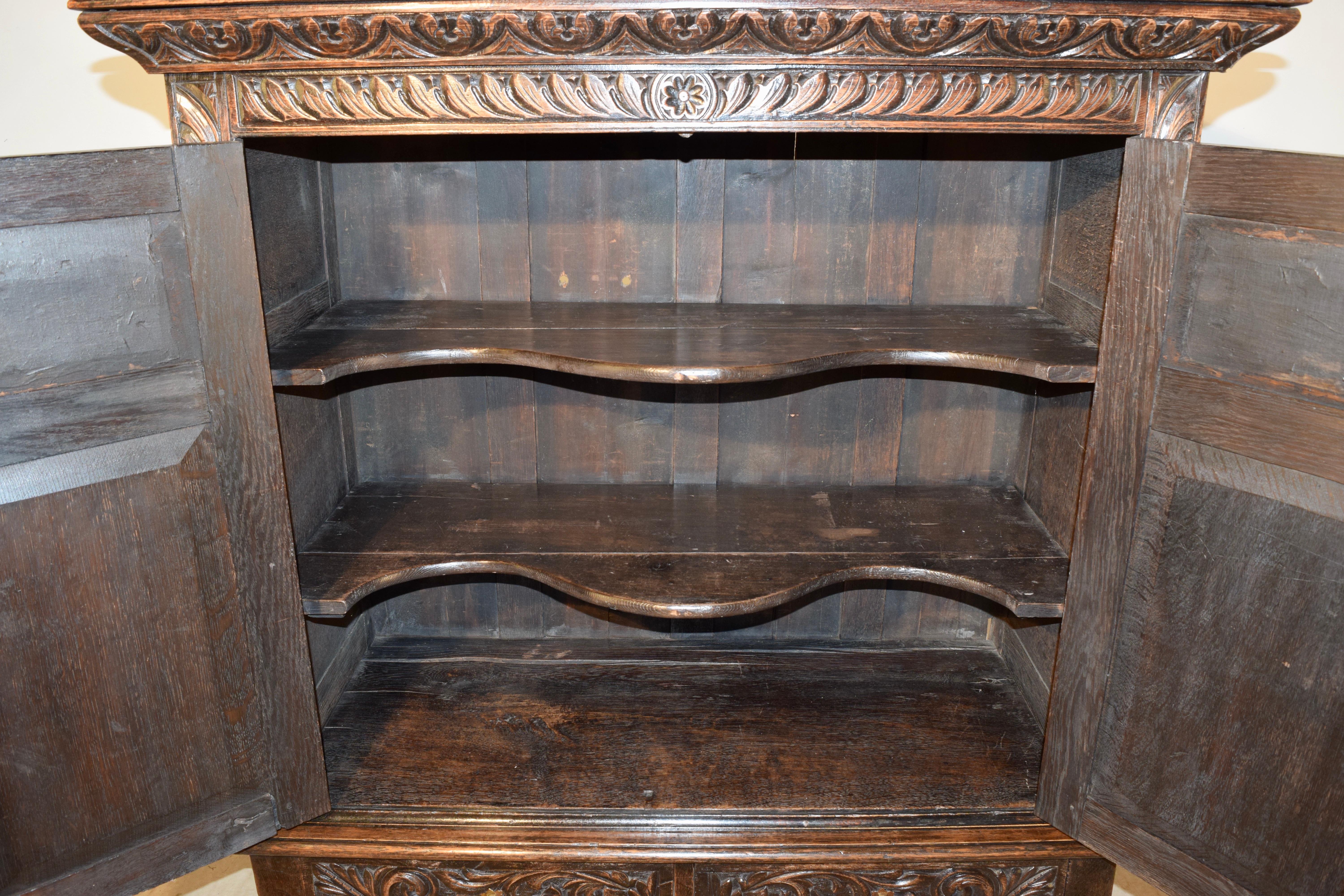 19th Century English Cupboard on Stand 4