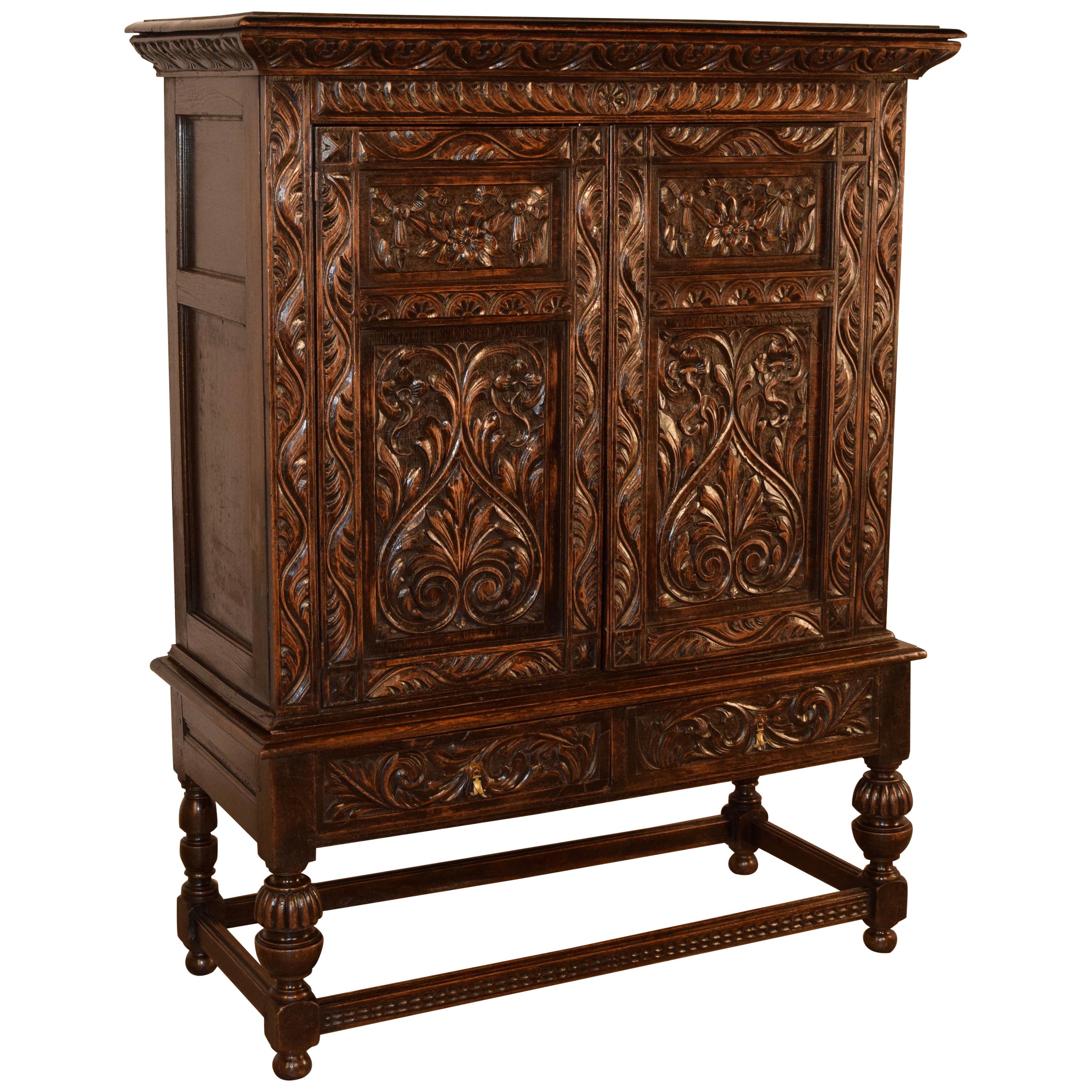 English Furniture Victorian Cupboard, 19th Century For Sale at 1stDibs