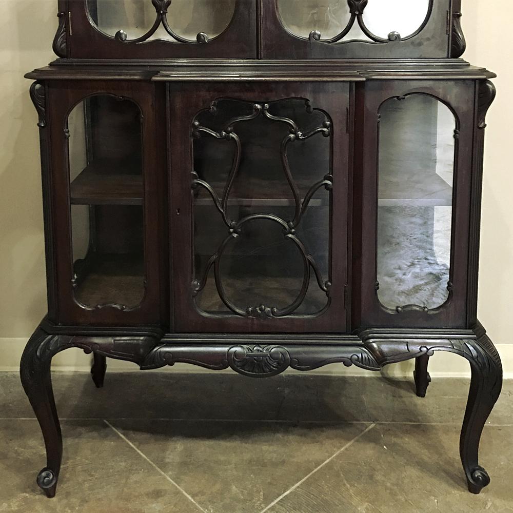 19th Century English Curio Cabinet 3