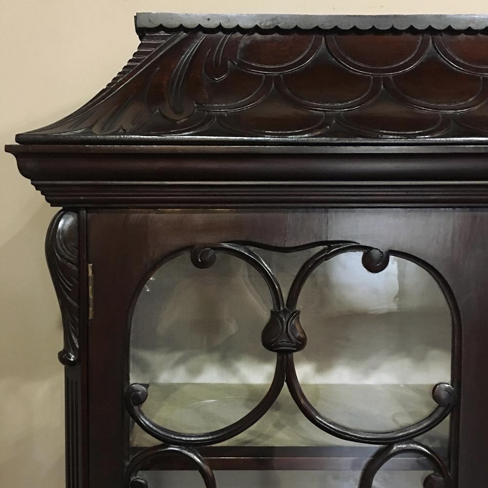 19th Century English Curio Cabinet 6