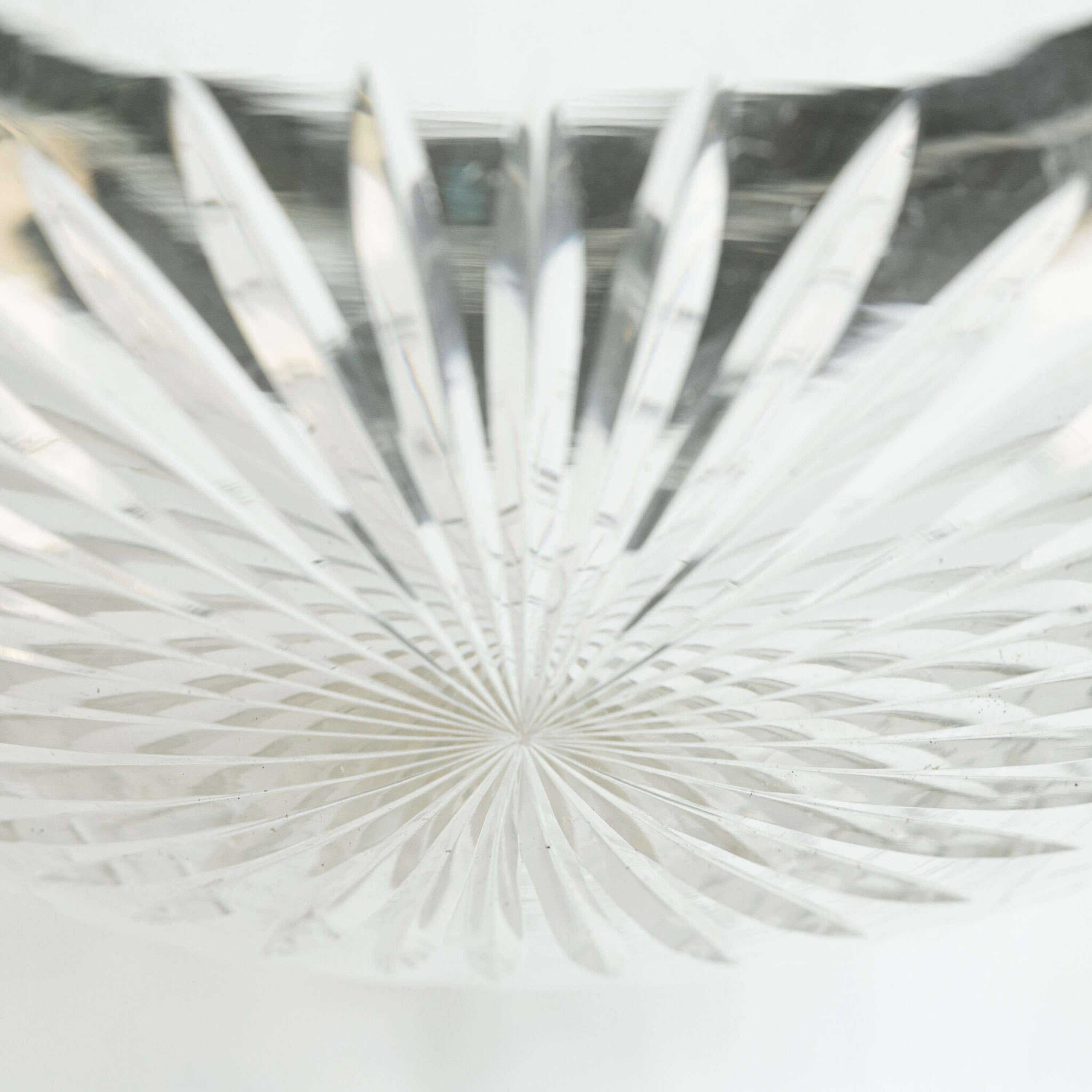 19th Century English Cut Glass Ceiling Light In Good Condition For Sale In Southampton, GB