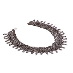 19th Century English Cutsteel Necklace