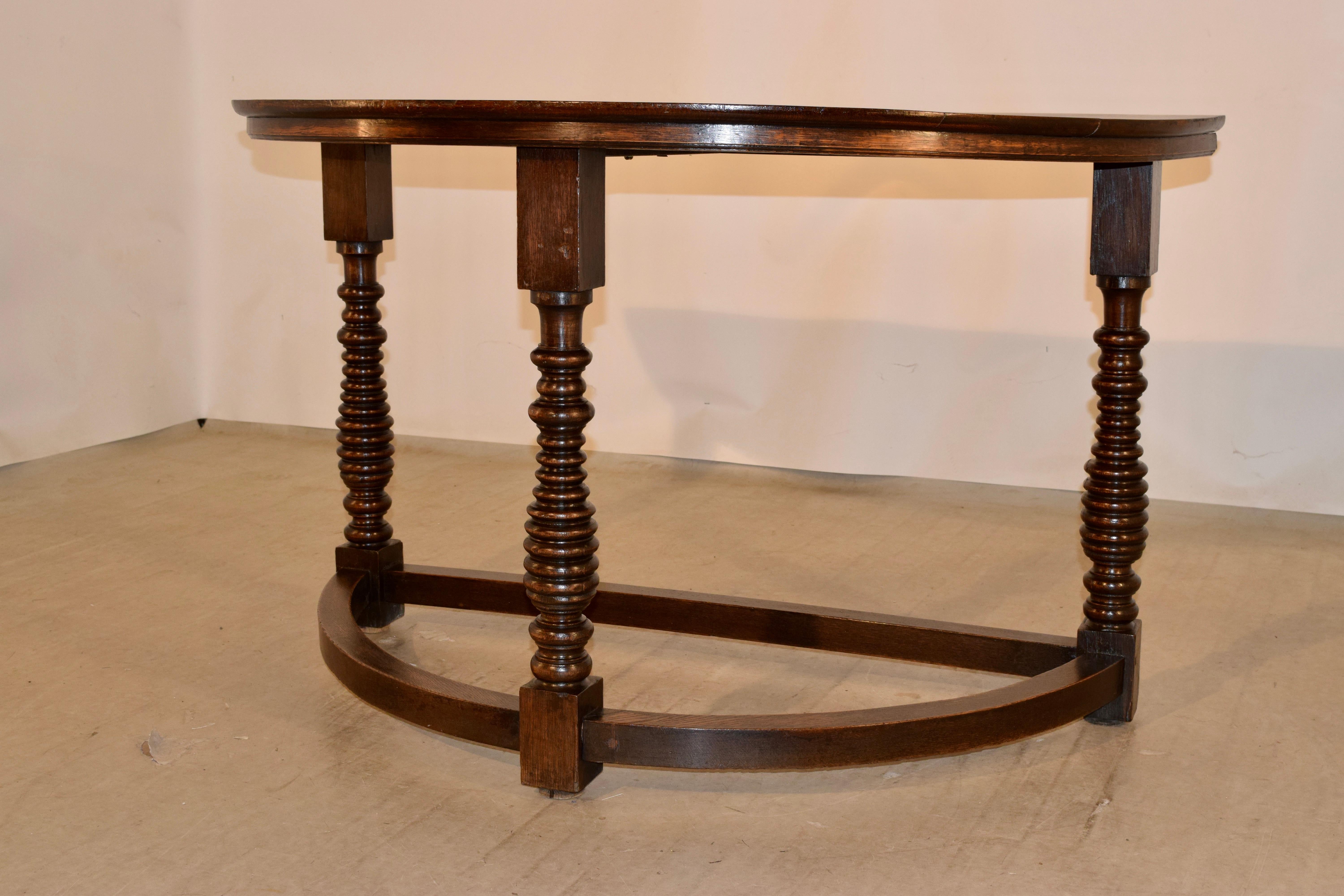 demi lune tables for sale
