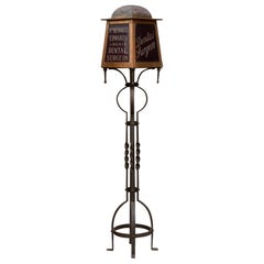 19th Century English Dental Surgeon Floor Lamp, circa 1880
