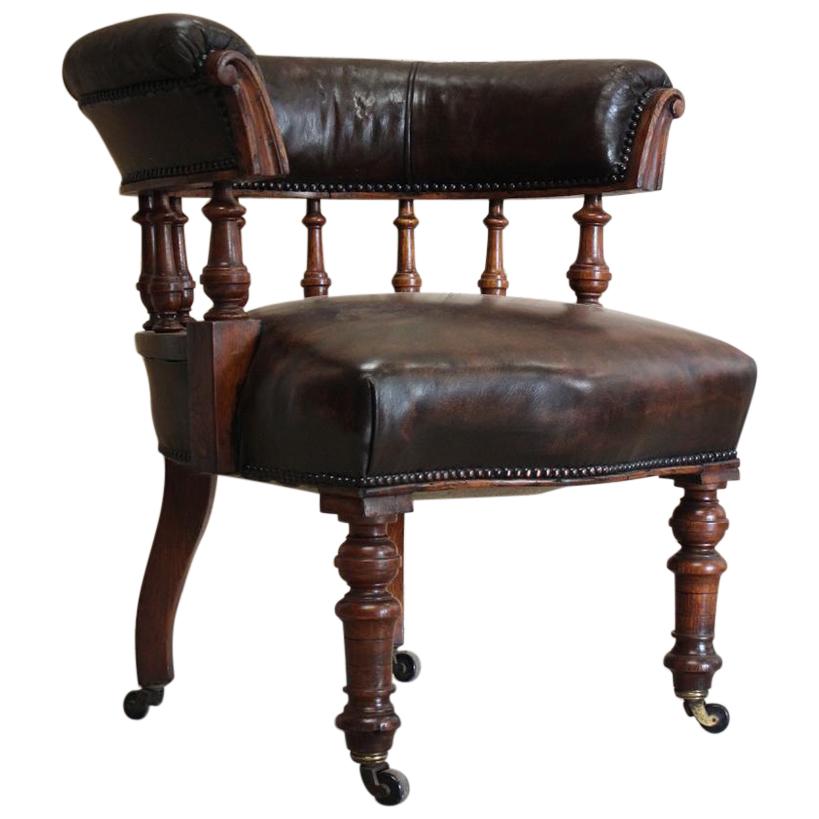 19th Century English Desk Chair