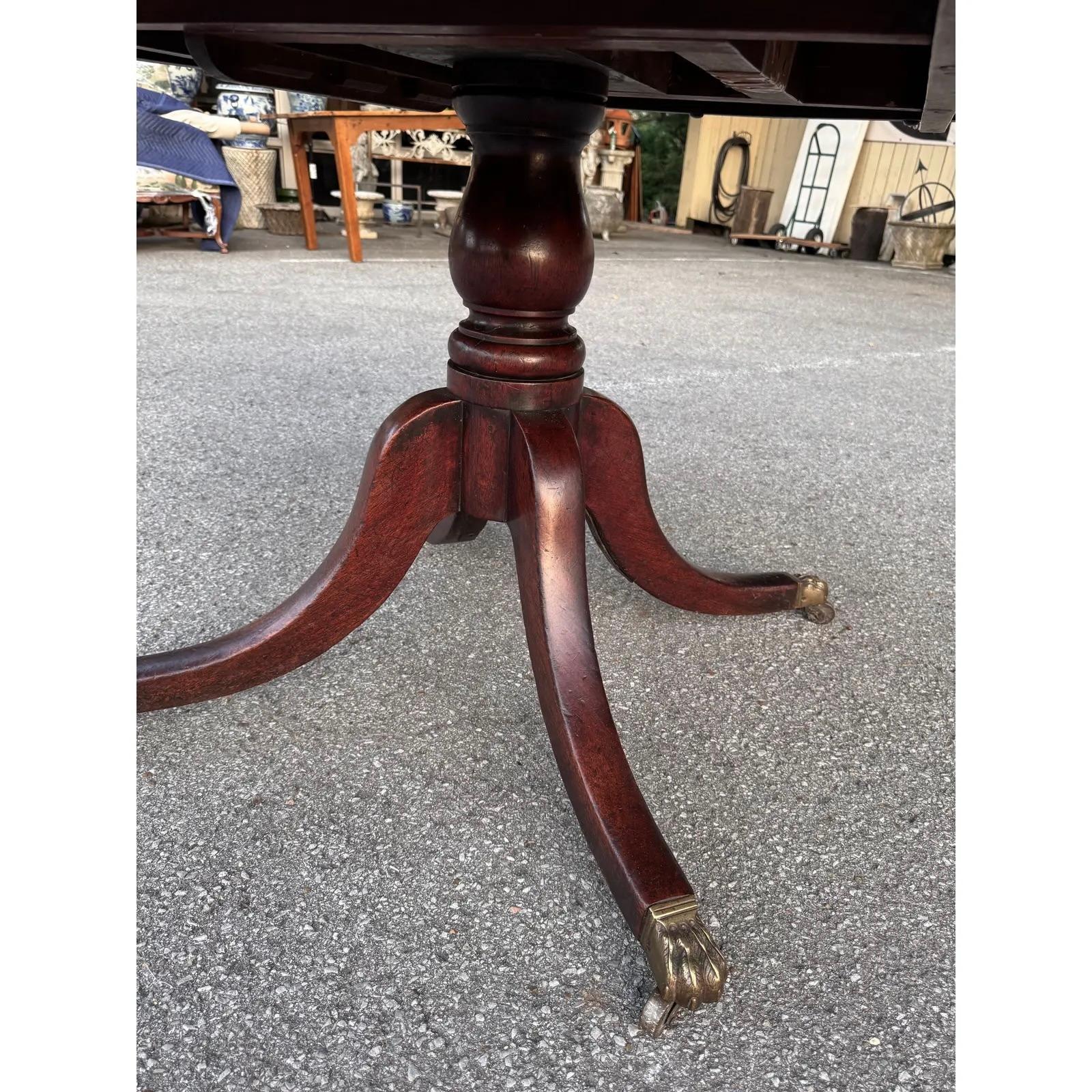 Wood 19th Century English Dining Table For Sale