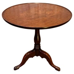 19th Century English Dish Top Table