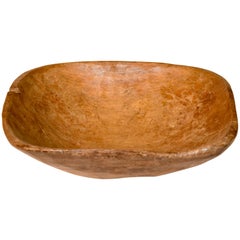 19th Century English Dough Bowl