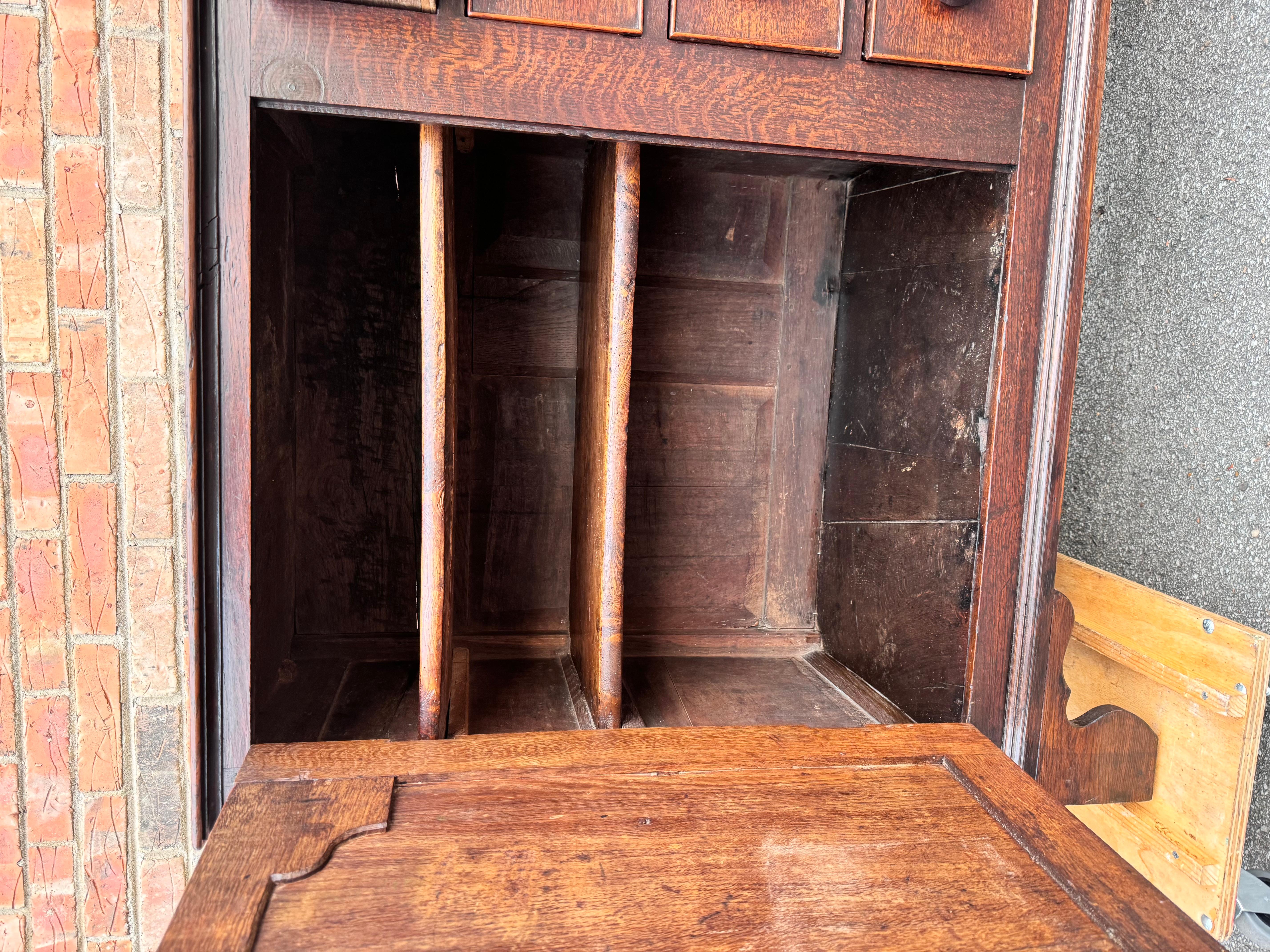 Hardwood 19th Century English Dresser Base