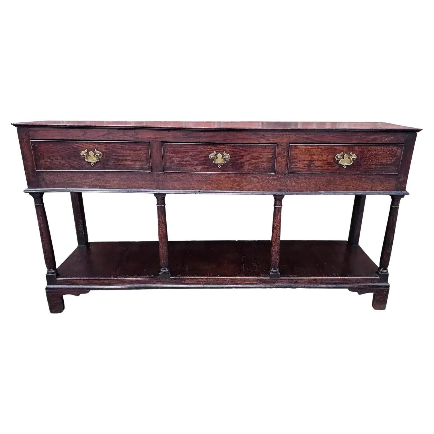 19th Century English Dresser Base