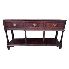 19th Century English Dresser Base
