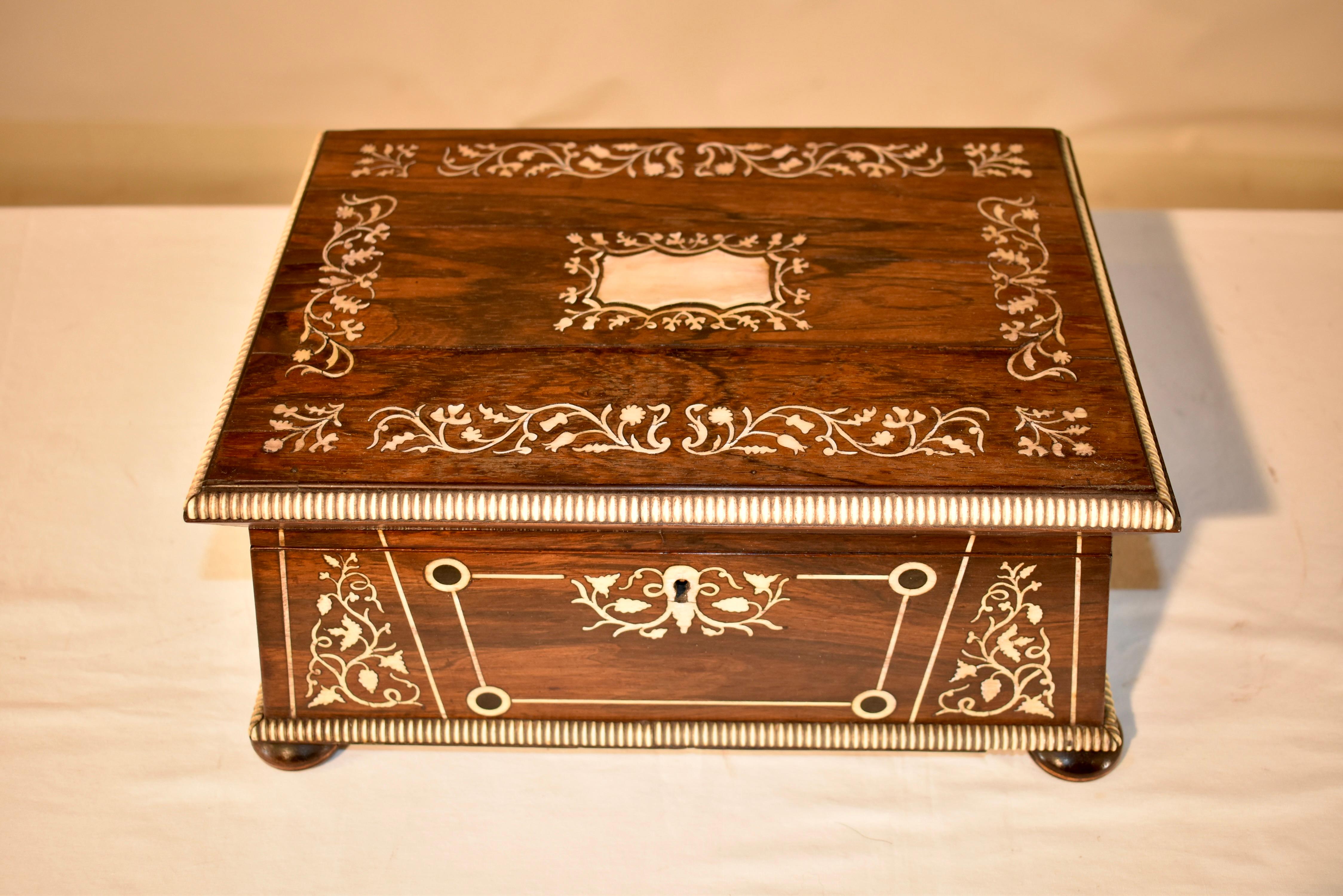 19th Century English Dresser Box For Sale 2