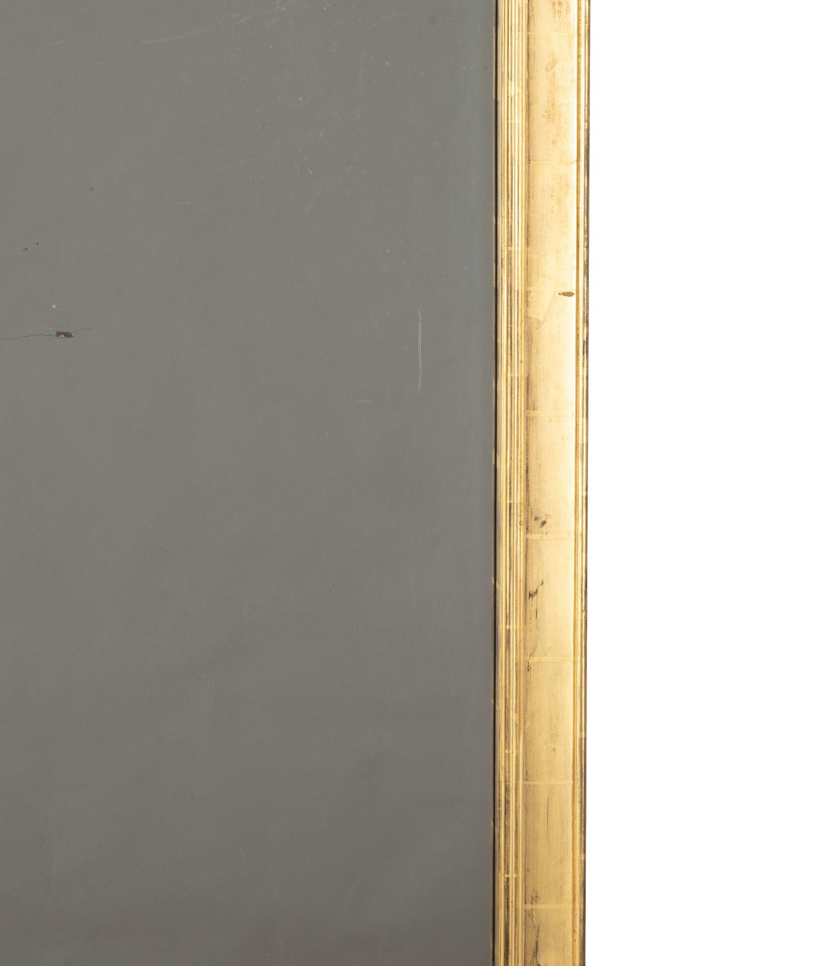 19th Century English Dressing Water Gilded Mirror For Sale 2