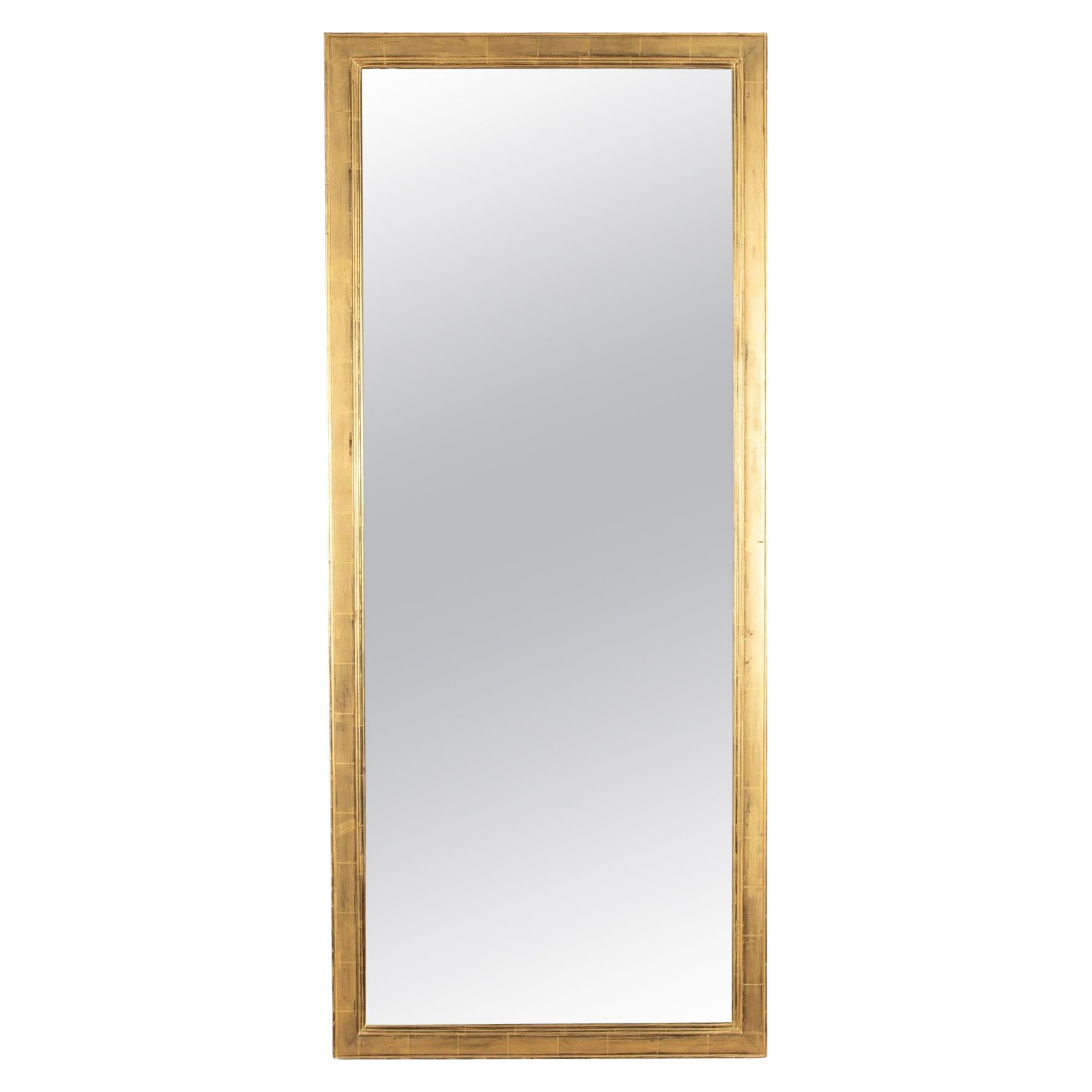 19th Century English Dressing Water Gilded Mirror For Sale