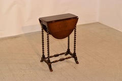 19th Century English Drop-Leaf Table
