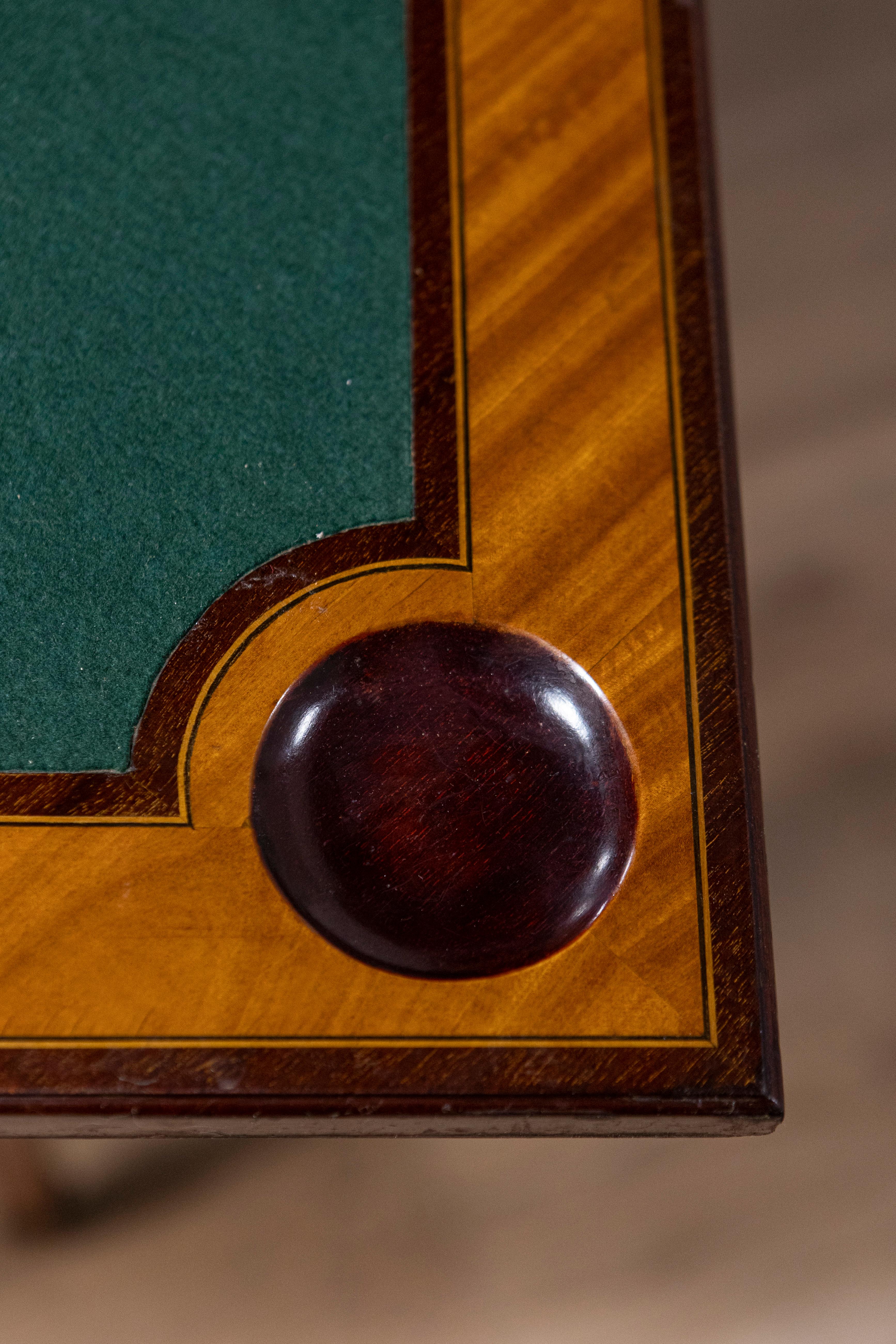 Table de jeu édouardienne anglaise du 19ème siècle en vente 3