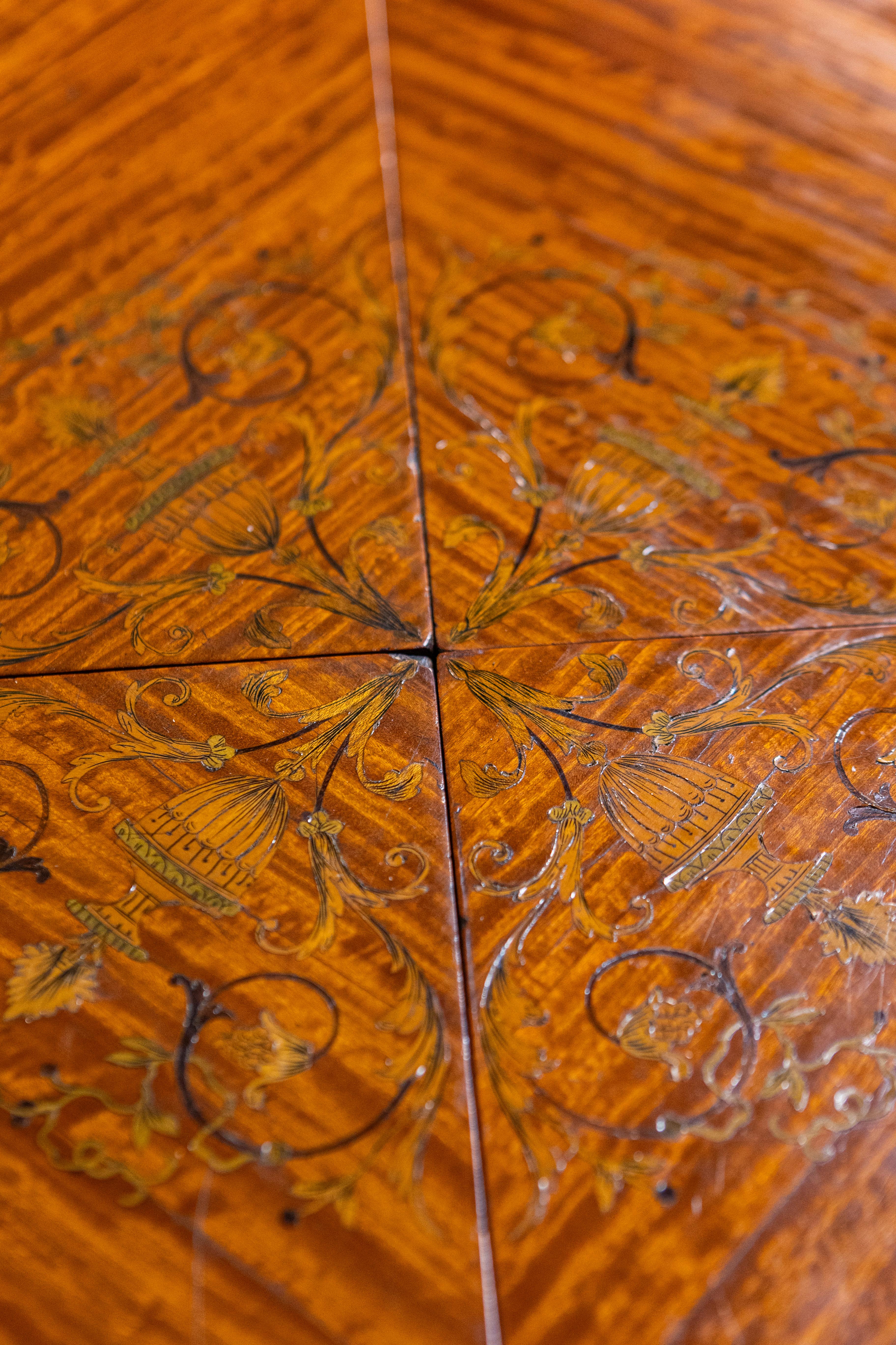 Table de jeu édouardienne anglaise du 19ème siècle en vente 6