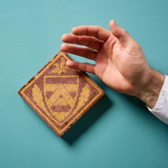 19th Century English Encaustic Post-Medieval Tile by Godwin