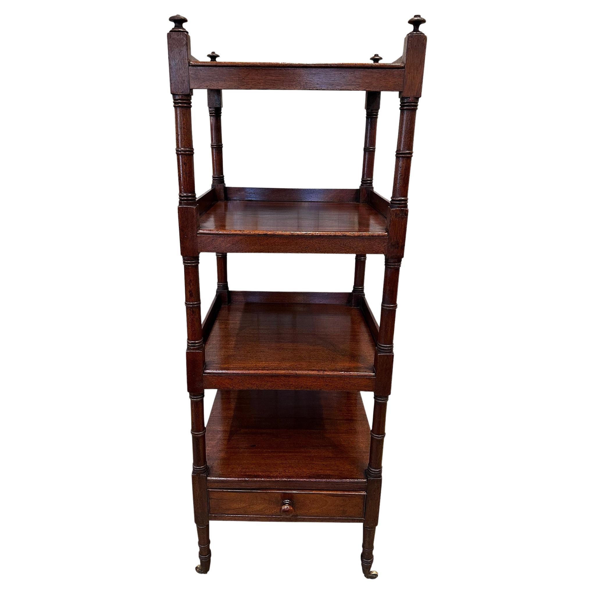 19th Century English Etagere For Sale
