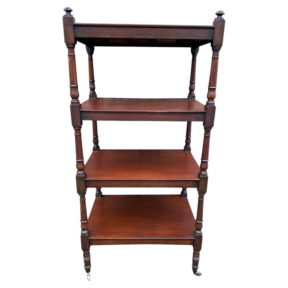 19th Century English Etagere For Sale