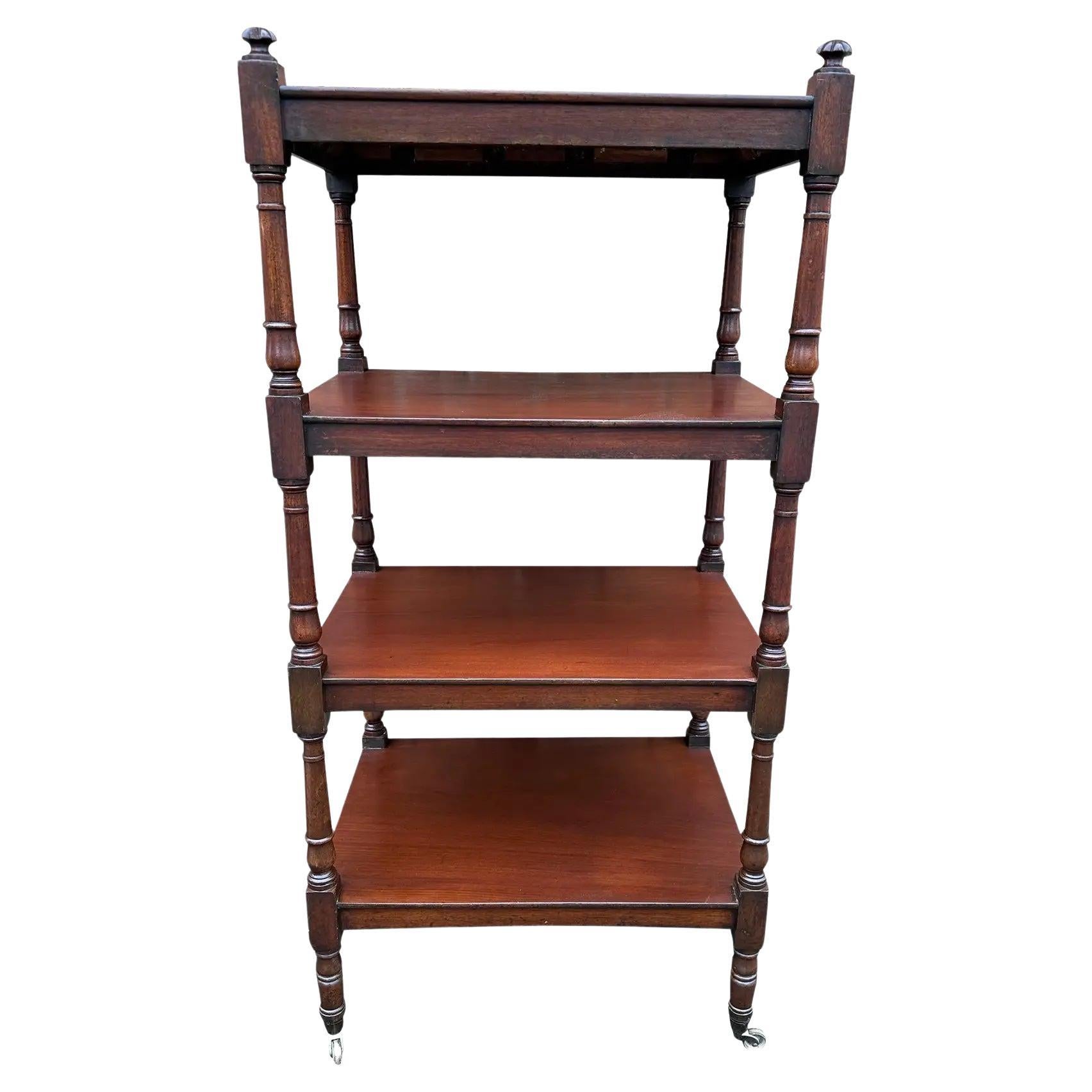 19th Century English Etagere For Sale