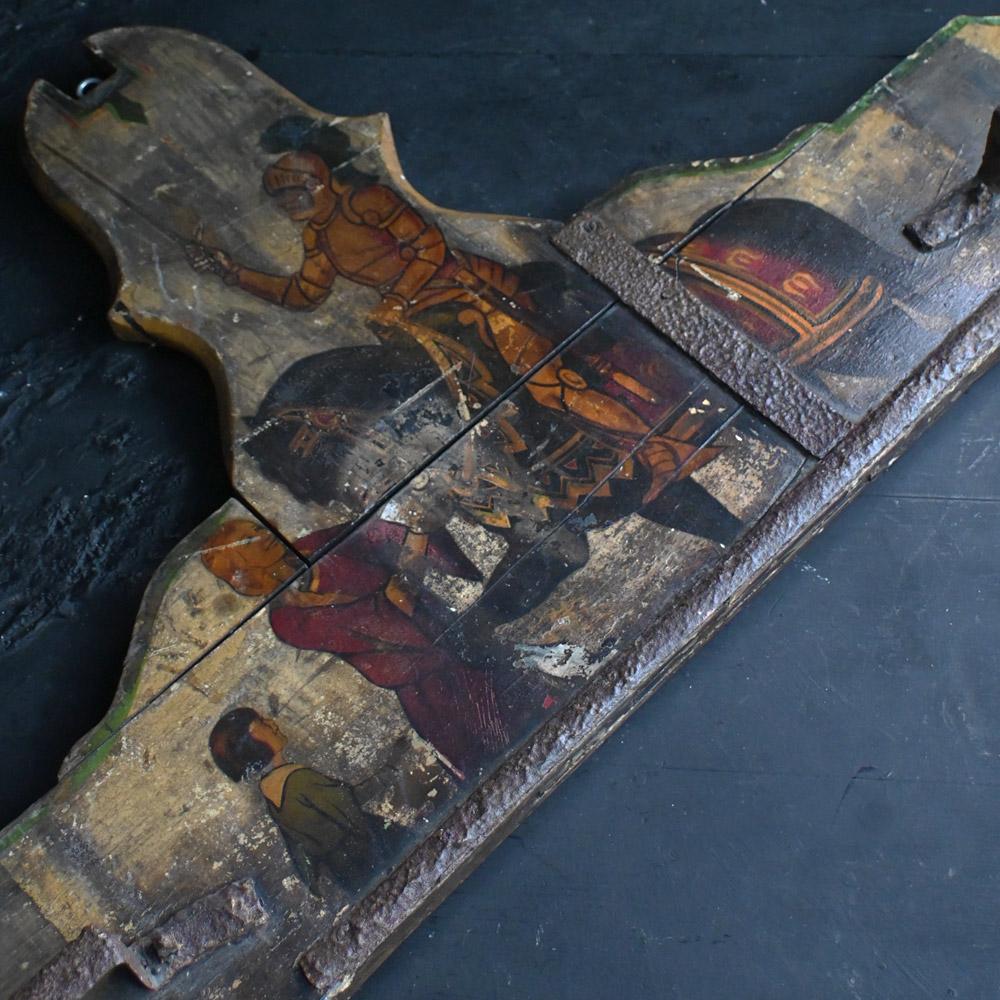 Panneaux de manèges de foire anglais du 19e siècle en vente 2