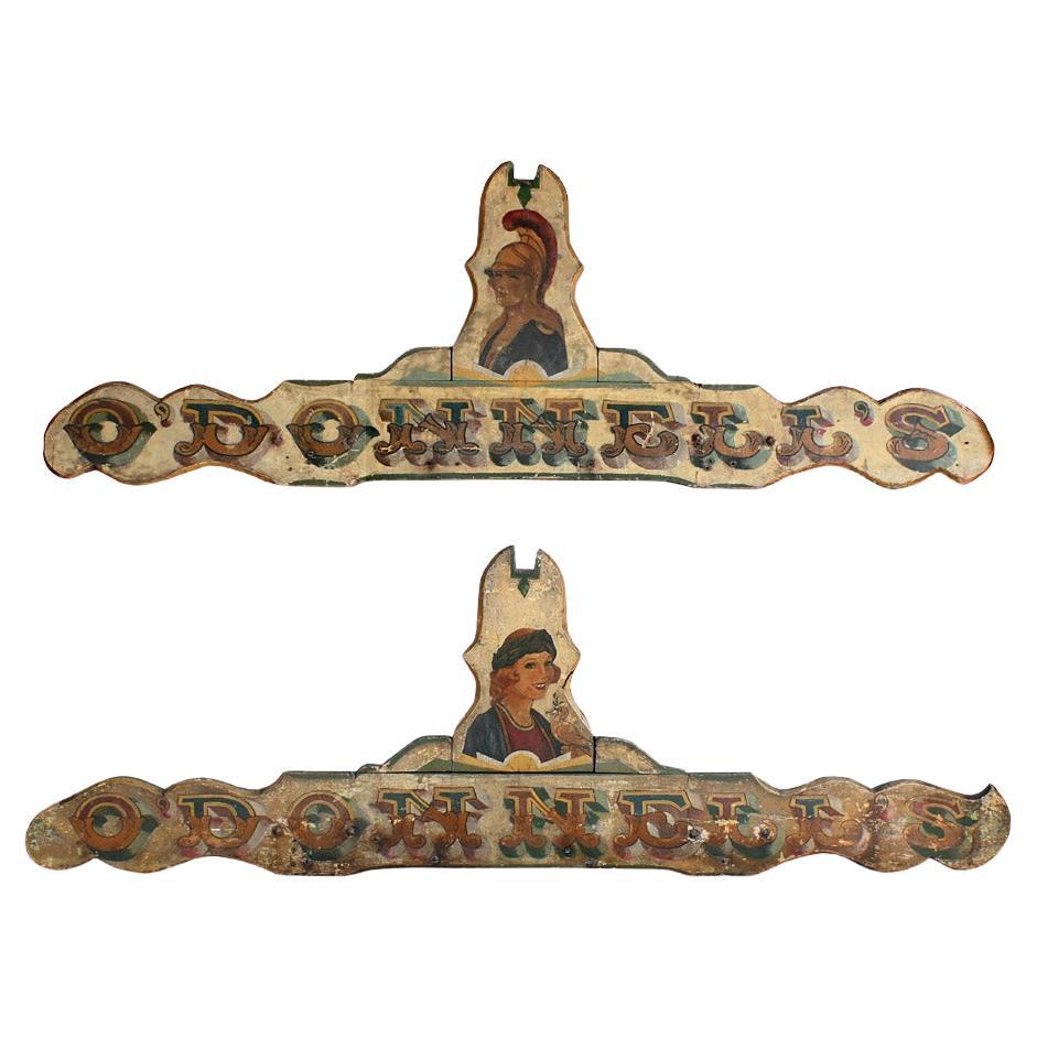 19th Century English Fairground Ride Panels