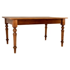 Table de ferme anglaise du XIXe siècle