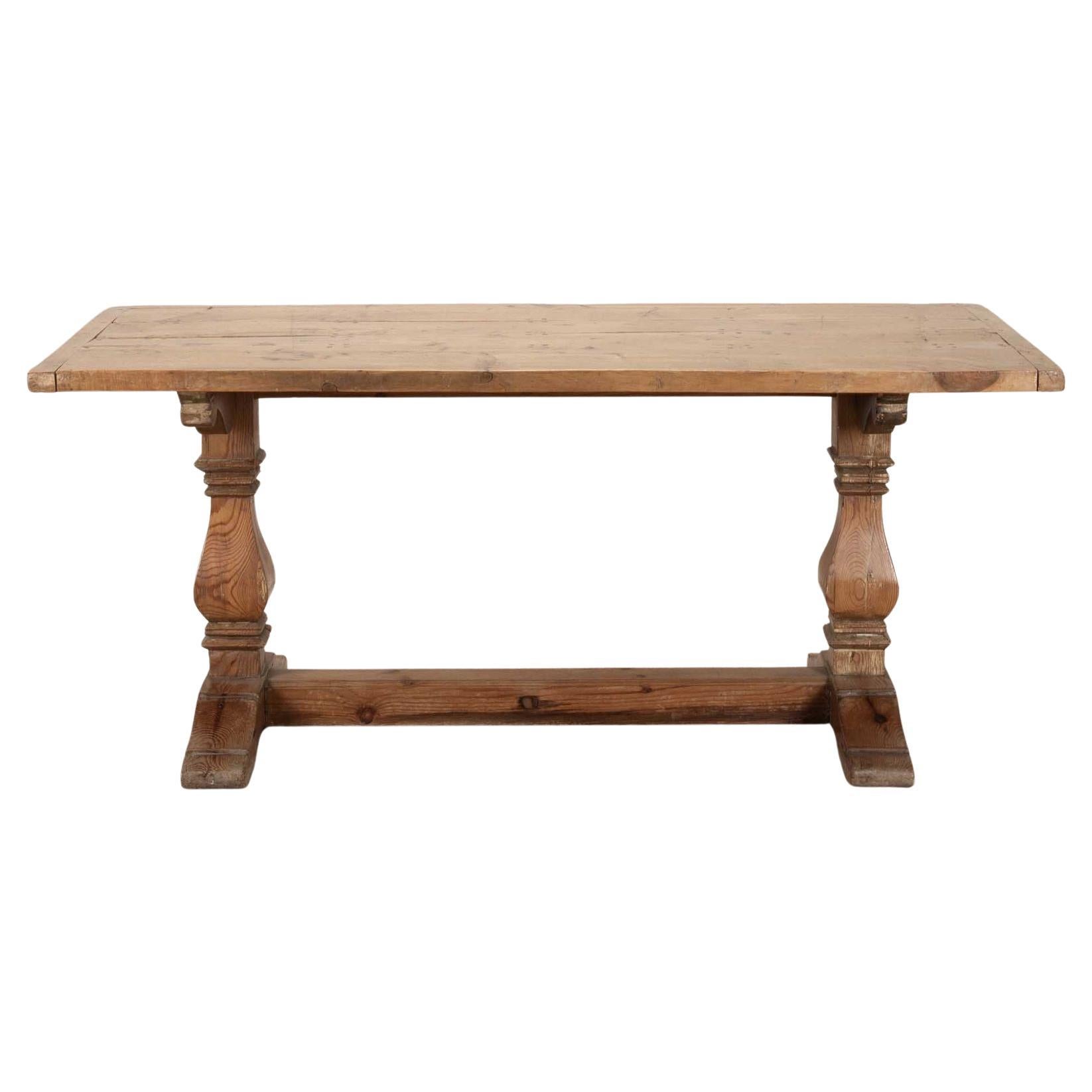Tavolo da fattoria inglese del XIX secolo