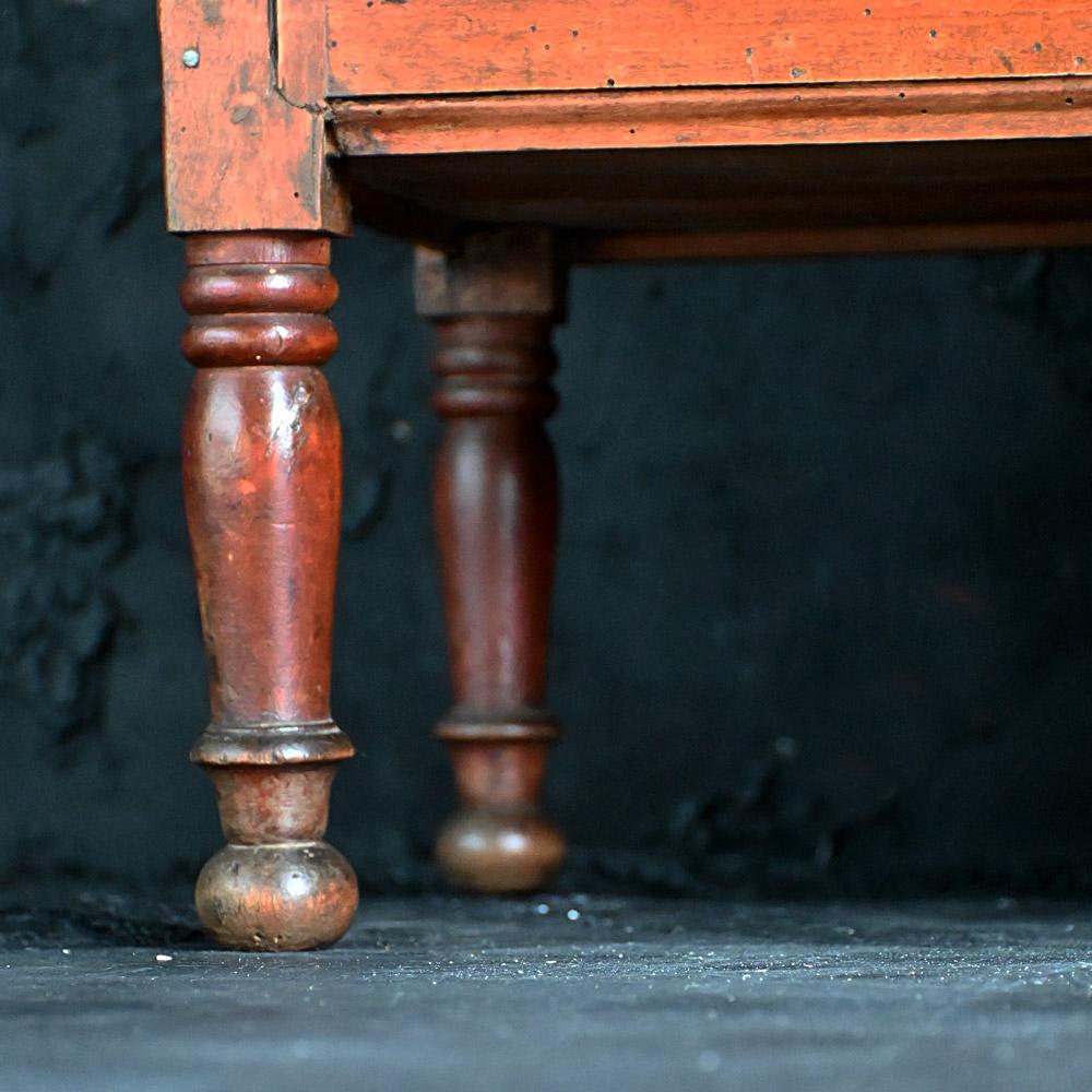 Hand-Crafted 19th Century English Faux Book Box Table