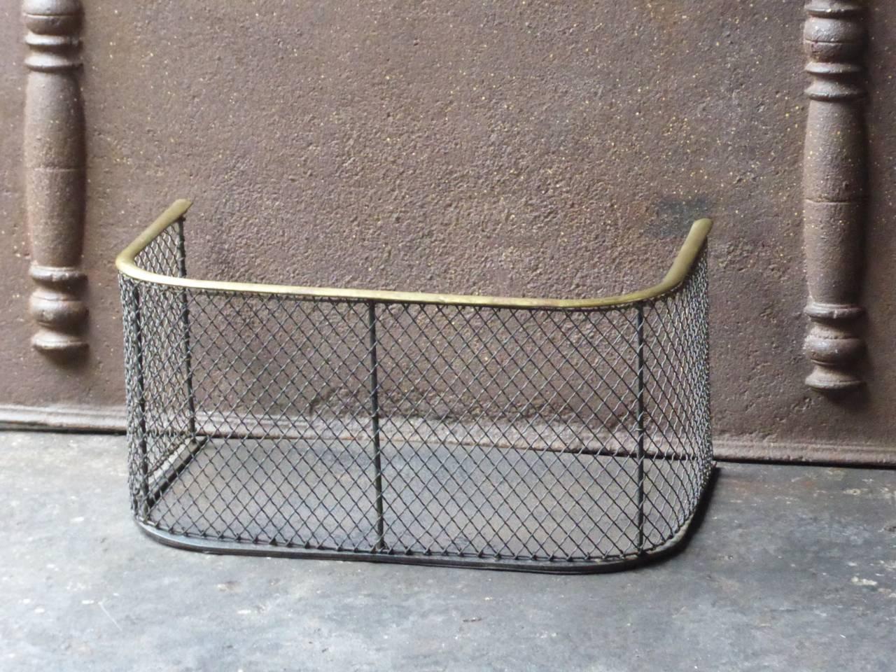 British 19th Century English Fire Guard