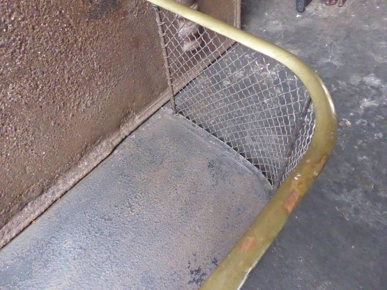 19th Century English Fire Guard 1