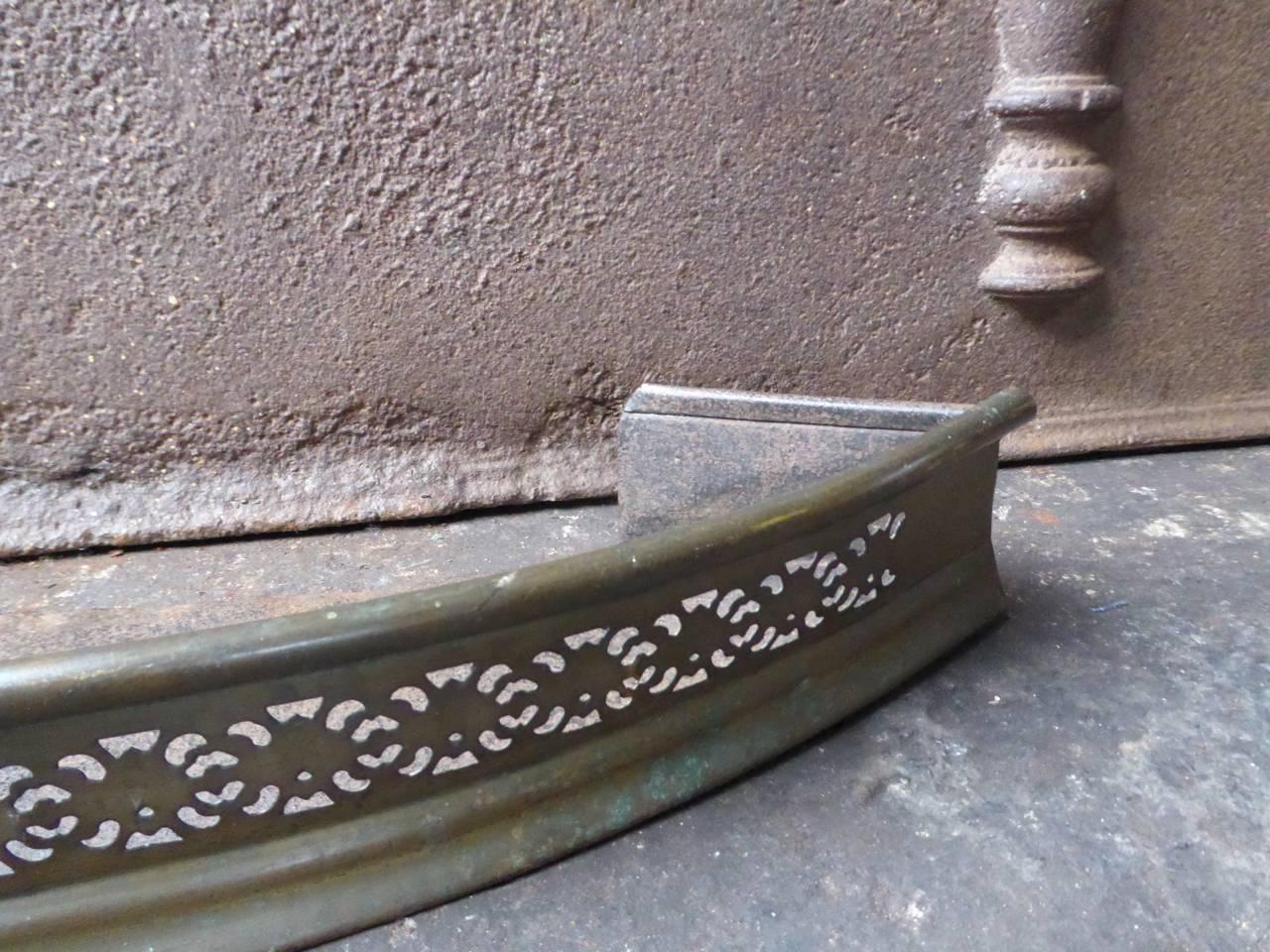 19th Century English Fireplace Fender or Fire Fender 2