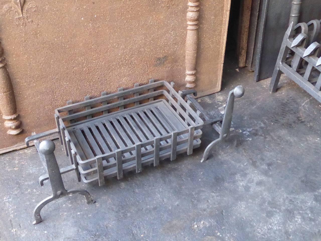 19th Century English Fireplace Grate or Fire Grate 4