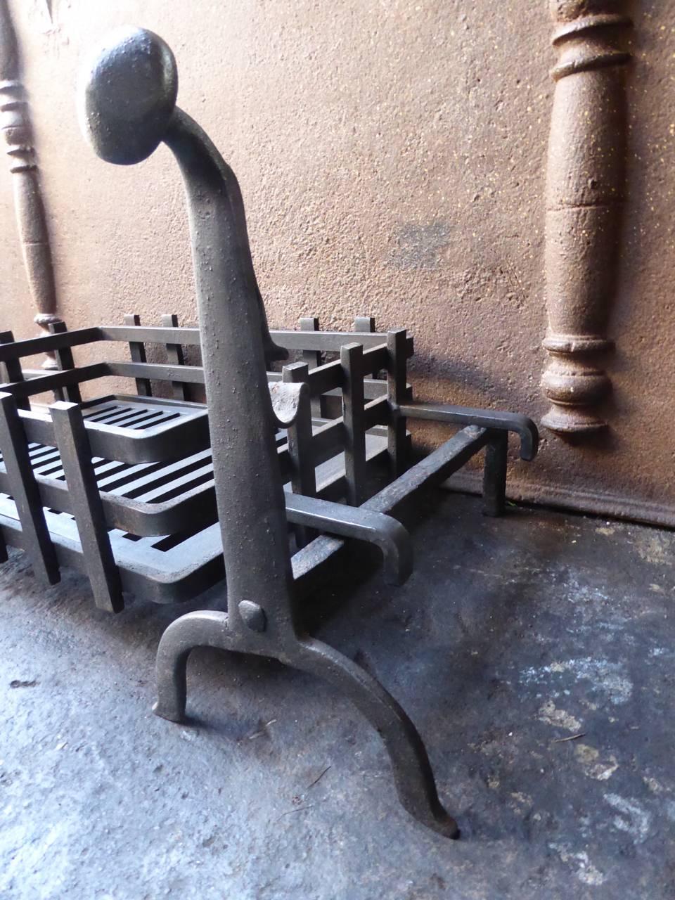19th Century English Fireplace Grate or Fire Grate 2