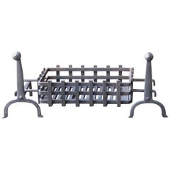 19th Century English Fireplace Grate or Fire Grate