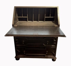 19th Century English Fold Down Desk Or Commode