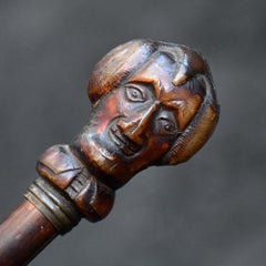 19th Century English Folk Art Gentleman’s Cane