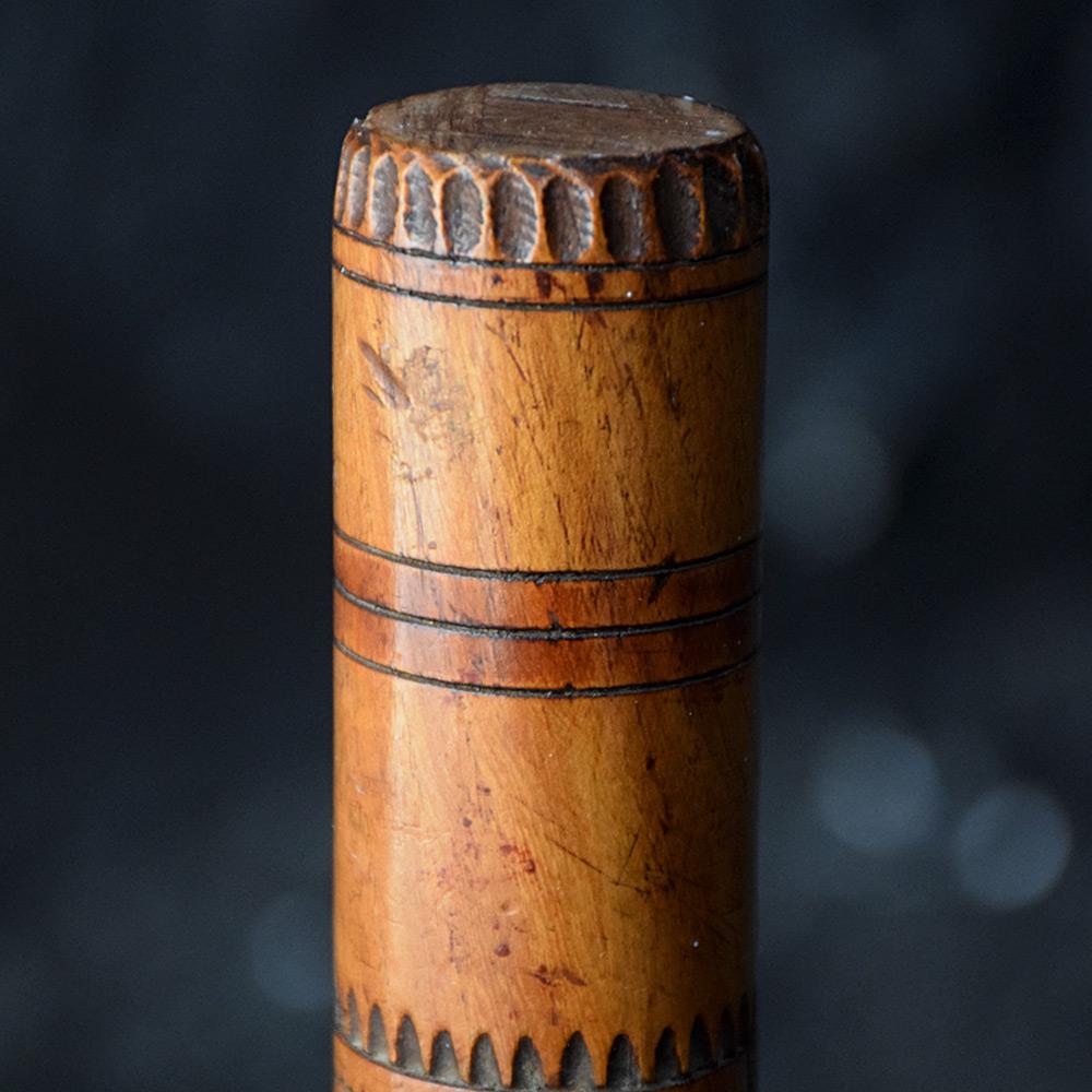 19th Century, English Folk-Art Stick Handle For Sale 2