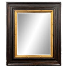 Miroir encadré anglais du 19ème siècle