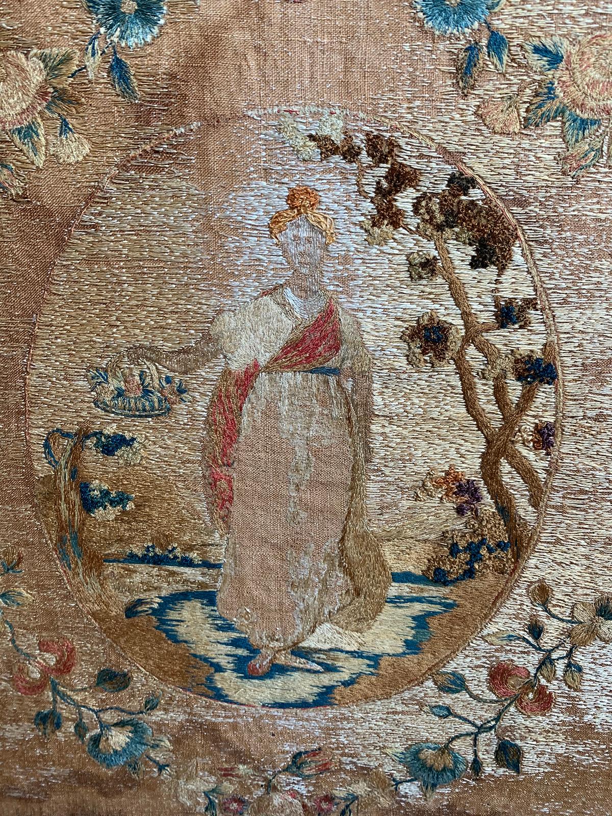 Tapestry 19th Century English Framed Needlework
