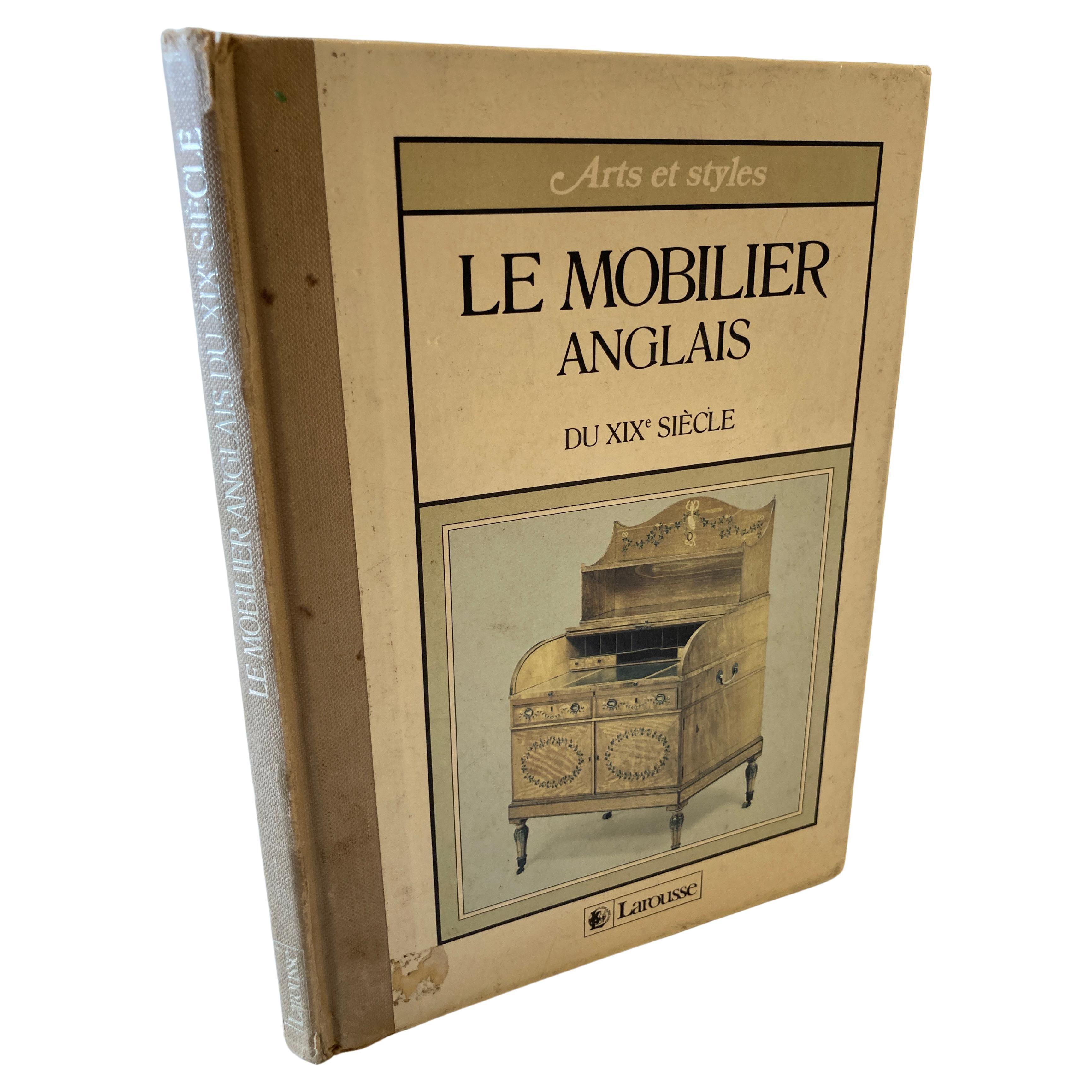 Livre « English Furniture » du 19ème siècle par Alessandra Ponte Larousse